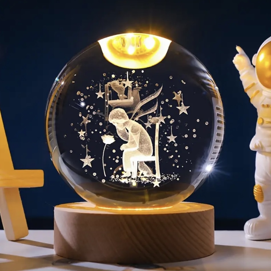 3D Led լամպ - Փոքրիկ Իշխանը