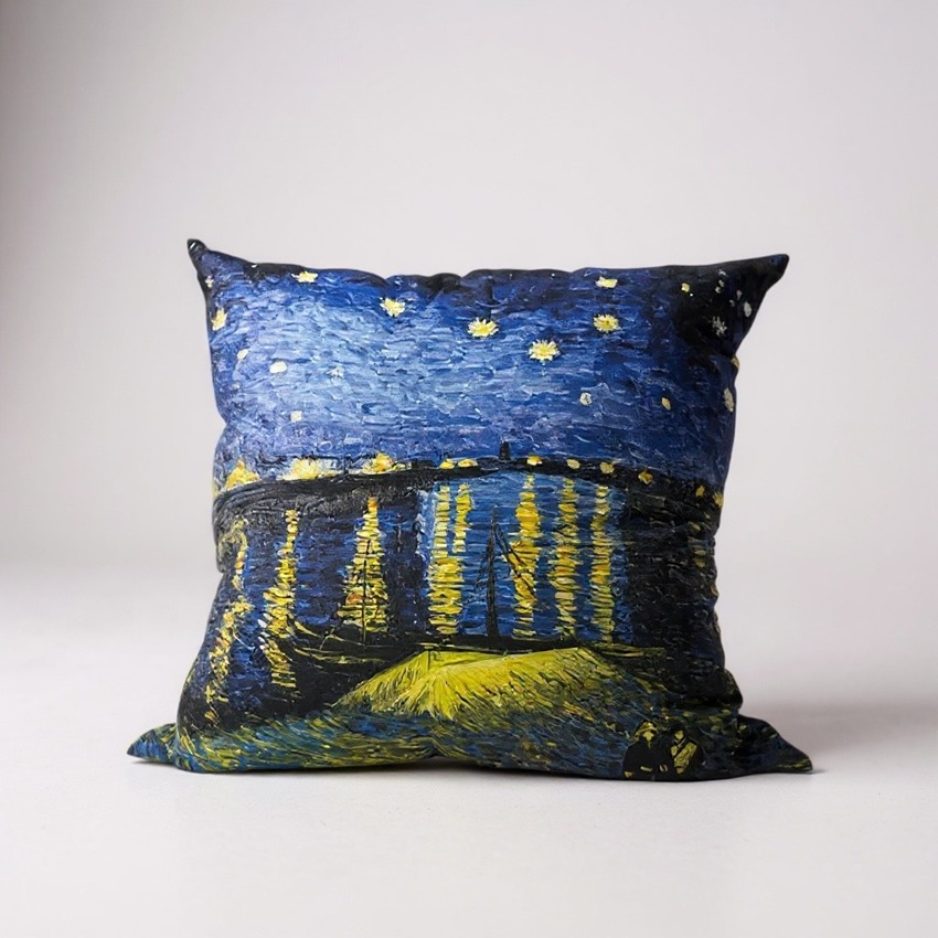 Pillow – Starry Night Over the Rhone