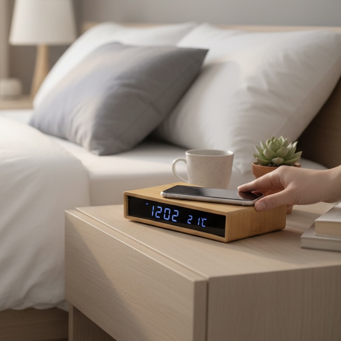 img-Բամբուկե սմարթ ժամացույց անլար լիցքավորմամբ