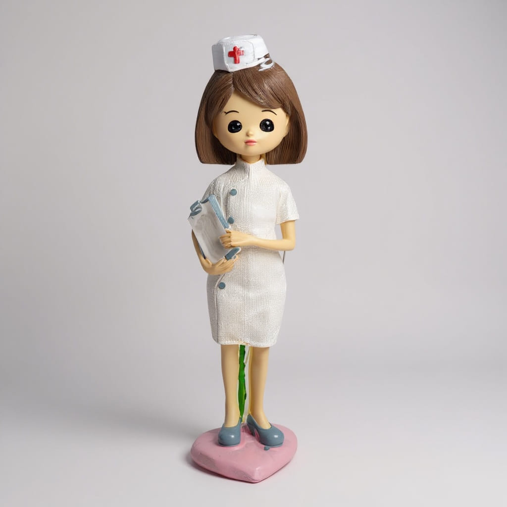 Cute Nurse Decor Figure #2