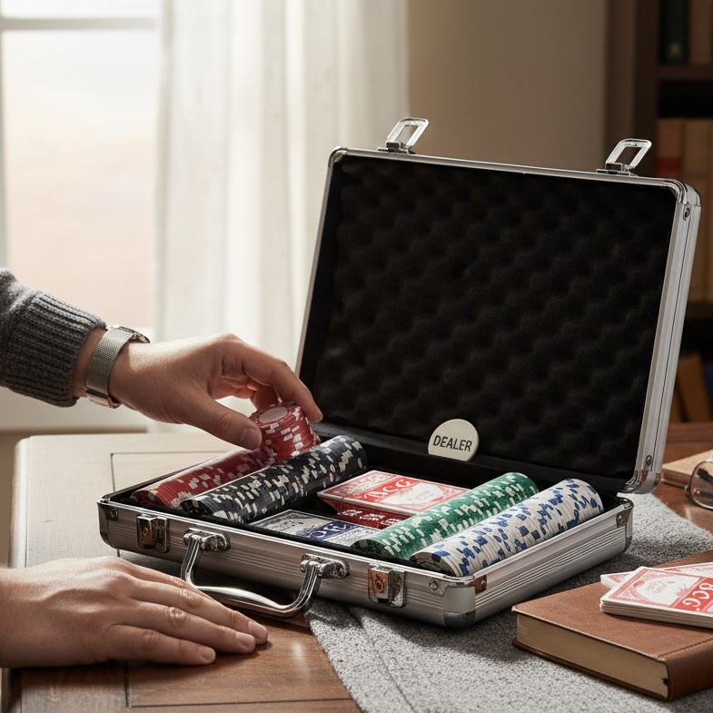 Poker game set 200Pc