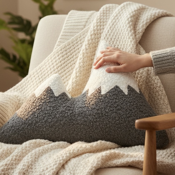 Ararat Pillow – Large - gray