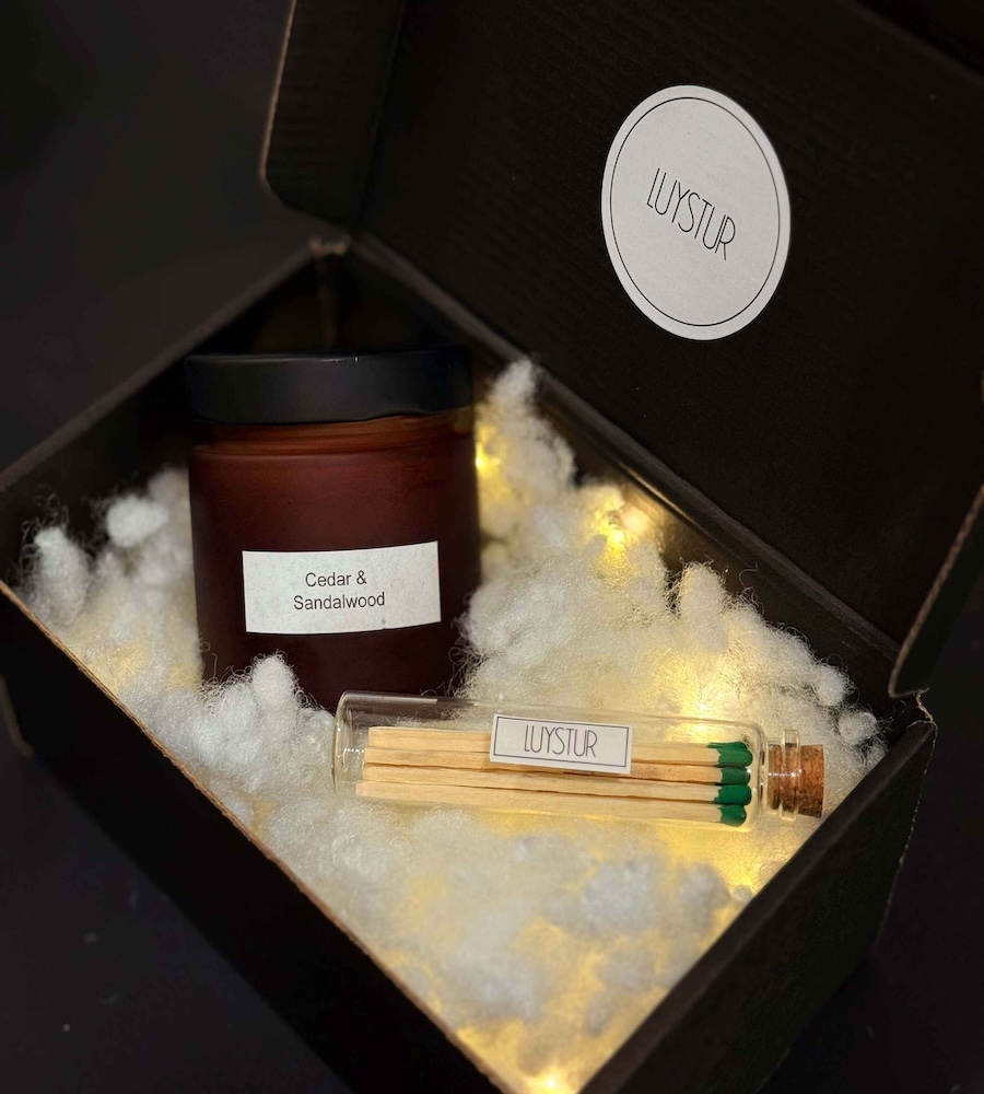 Cedar and Sandalwood свеча - Luystur