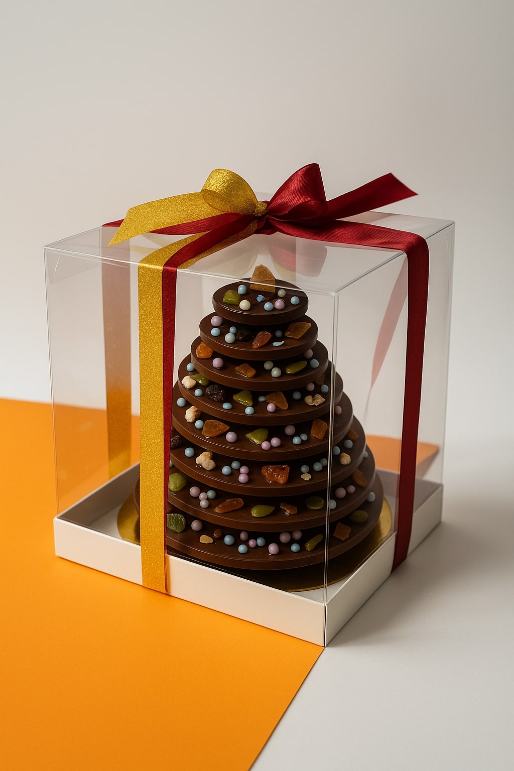 Շոկոլադե մեծ տոնածառ