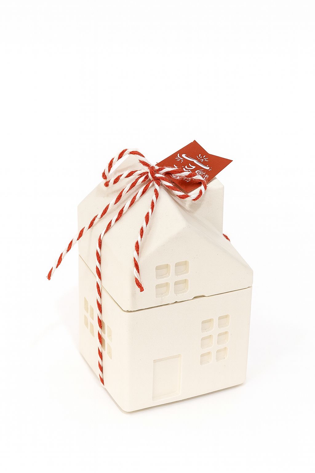 Candle - House white