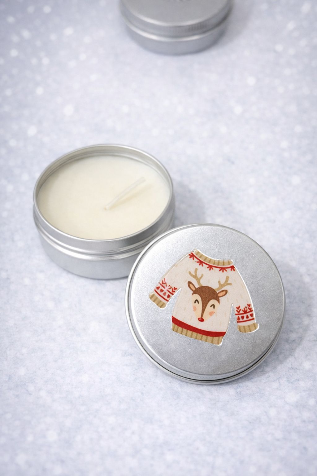 Metal Tin Candle - Sweather