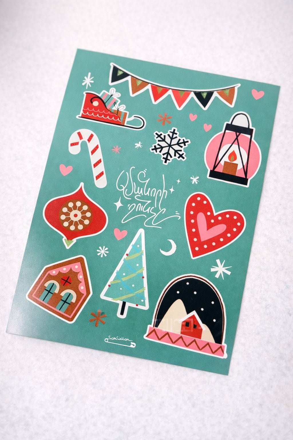 Christmas Stickers #2