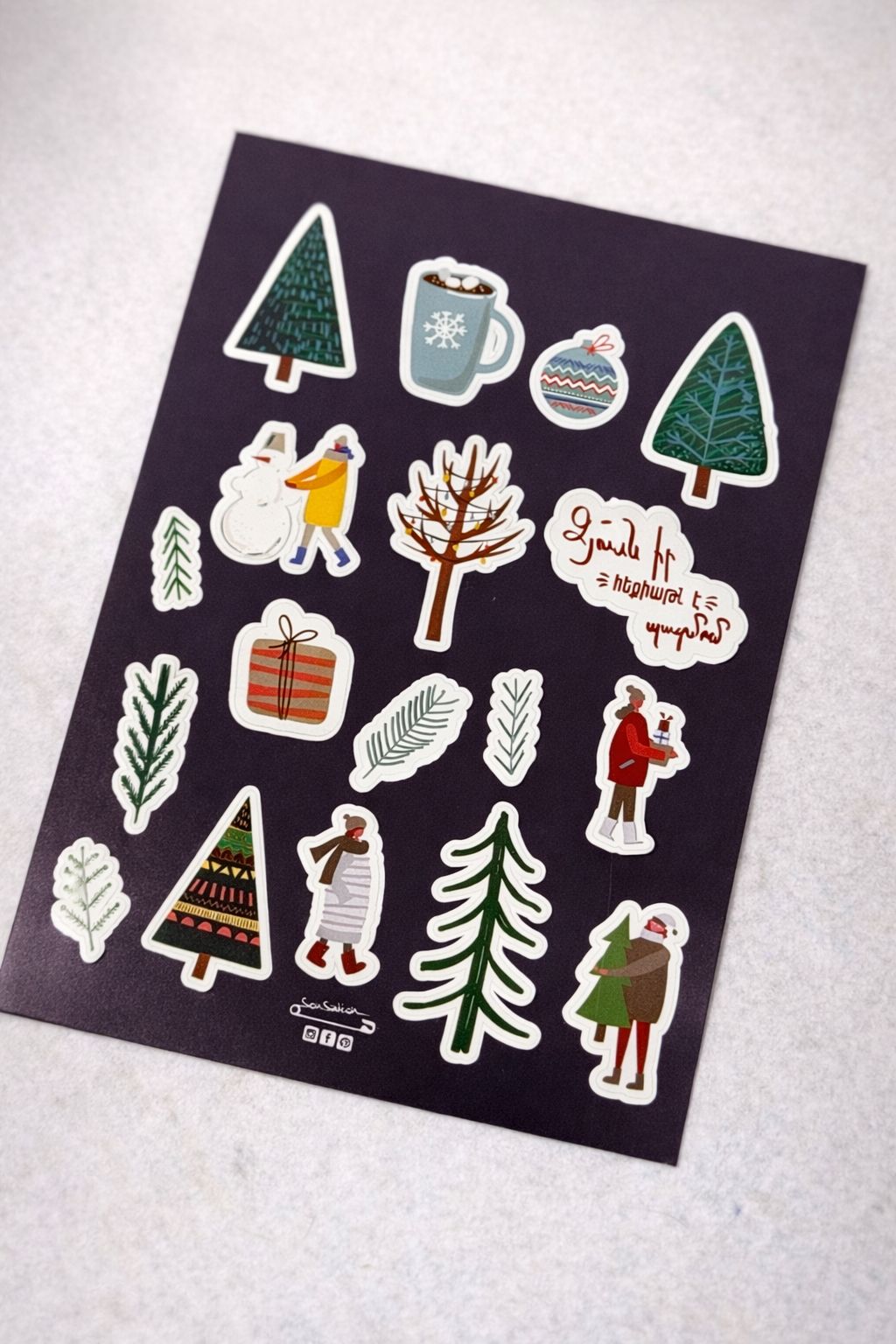 Christmas Stickers #3