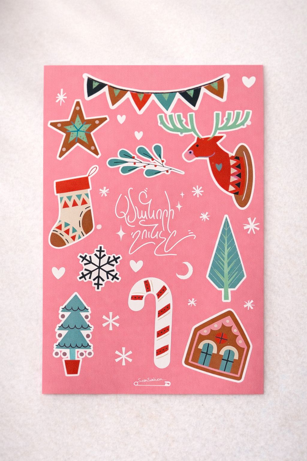 Christmas Stickers #4