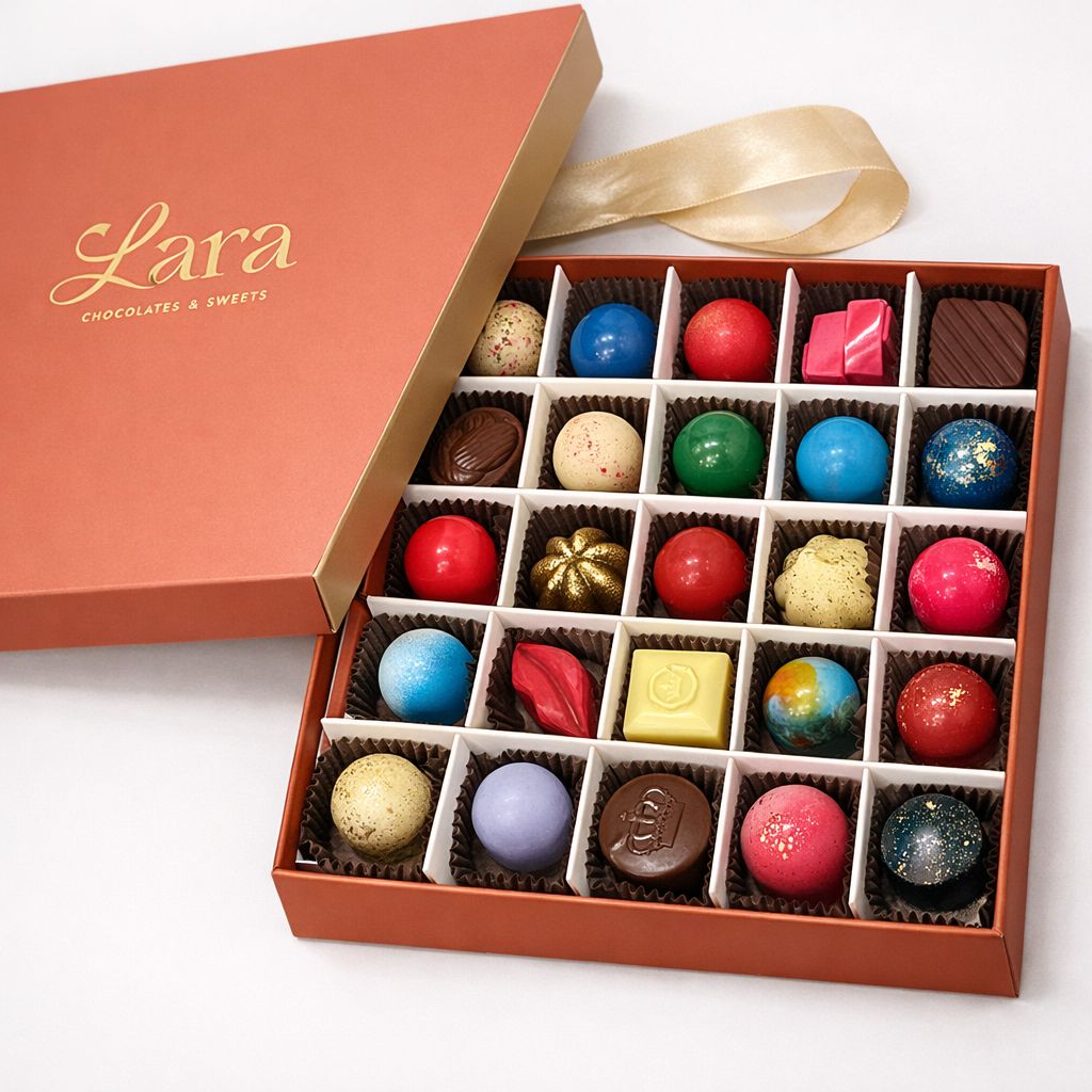 img-Շքեղ շոկոլադե հավաքածու - 25 ձեռագործ կոնֆետ